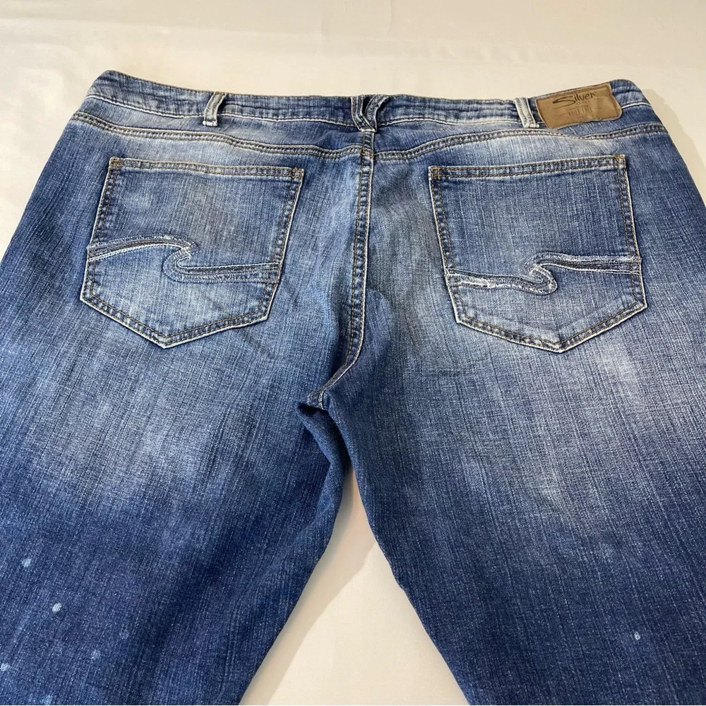 SILVER GIRLFRIEND WOMENS DENIM JEANS SIZE 24/27L, VERY GOOD CONDITION PR…